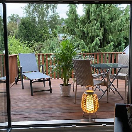 Terrassenwohnung Mit Gartenblick ゾーリンゲン エクステリア 写真