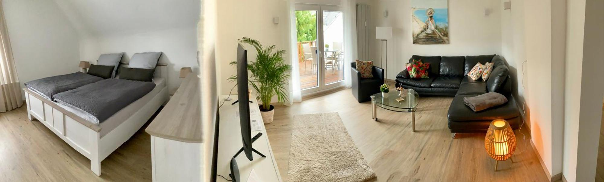 Terrassenwohnung Mit Gartenblick ゾーリンゲン エクステリア 写真