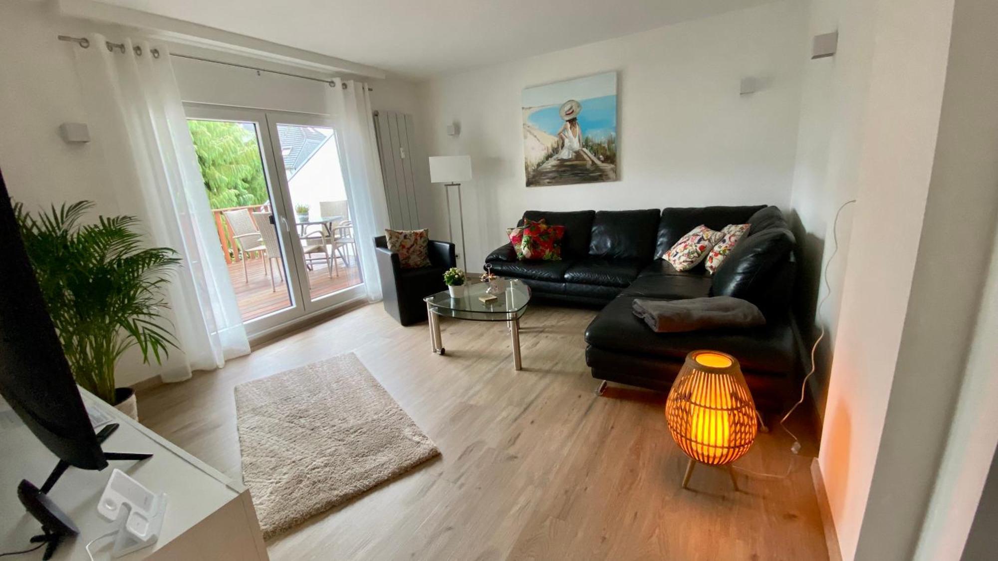 Terrassenwohnung Mit Gartenblick ゾーリンゲン エクステリア 写真